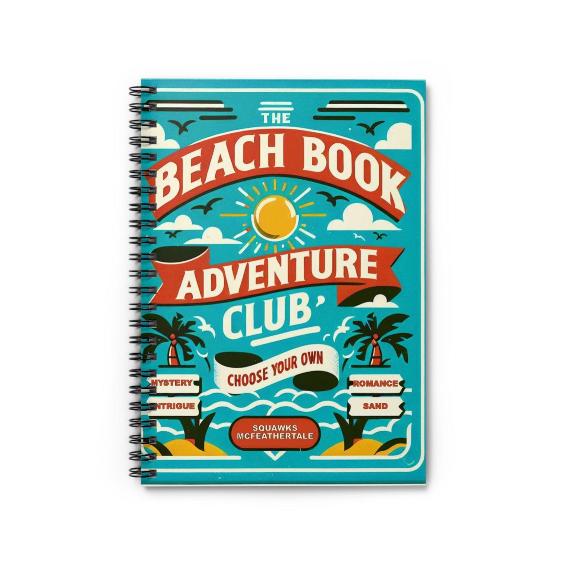 Beach Book Adventure Club Notebook - Captain's Quarters