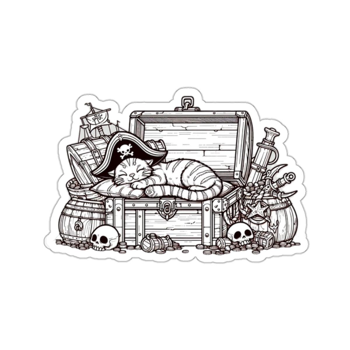 Don't Disturb Treasure Kitty - Captain's Quarters