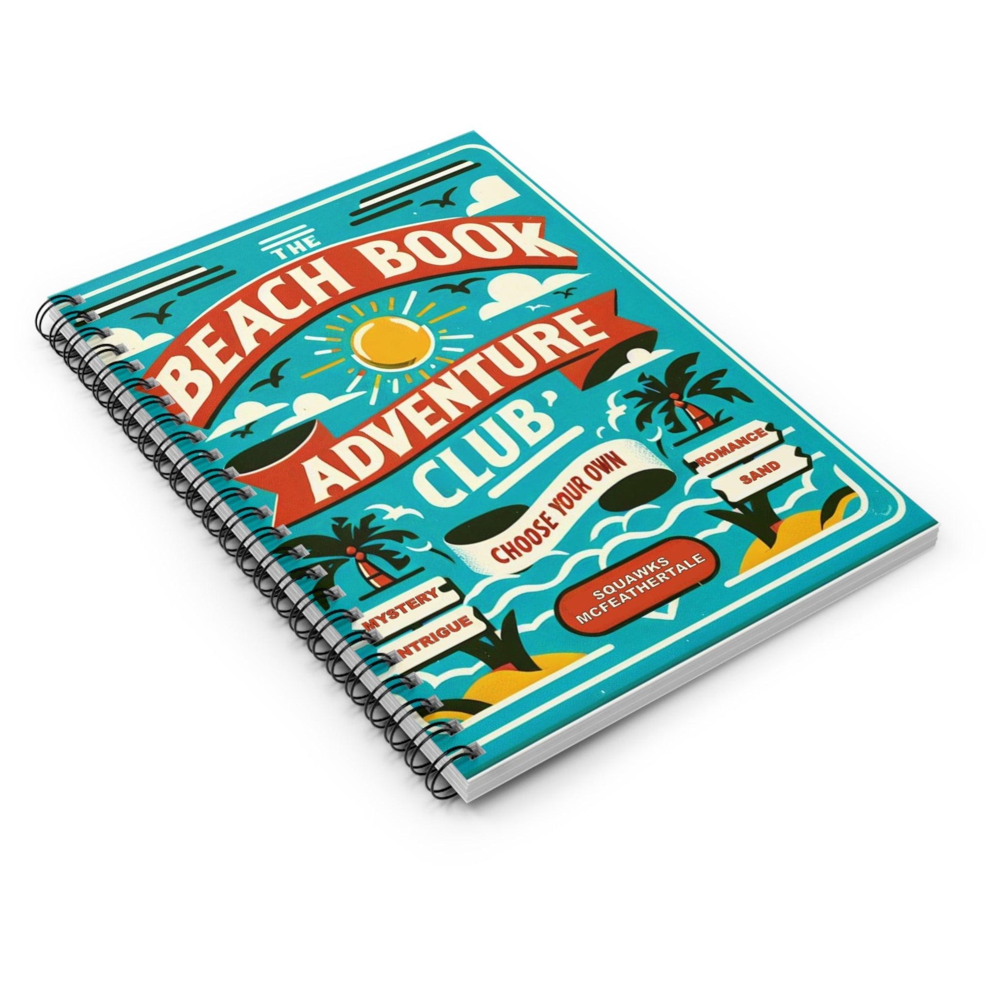 Beach Book Adventure Club Notebook - Captain's Quarters