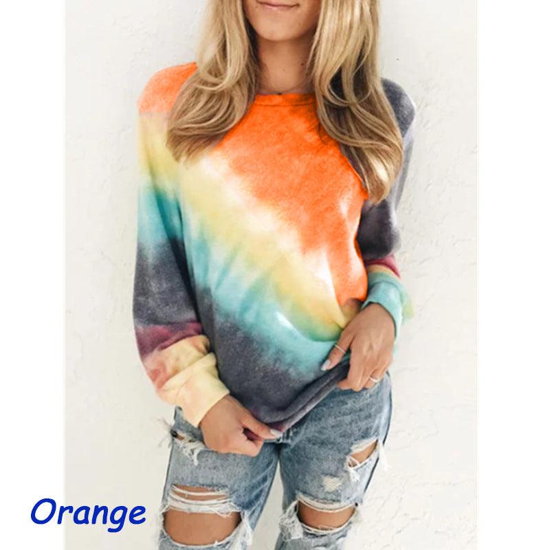 Tie Dye Rainbow Long Sleeve - Captain's Quarters