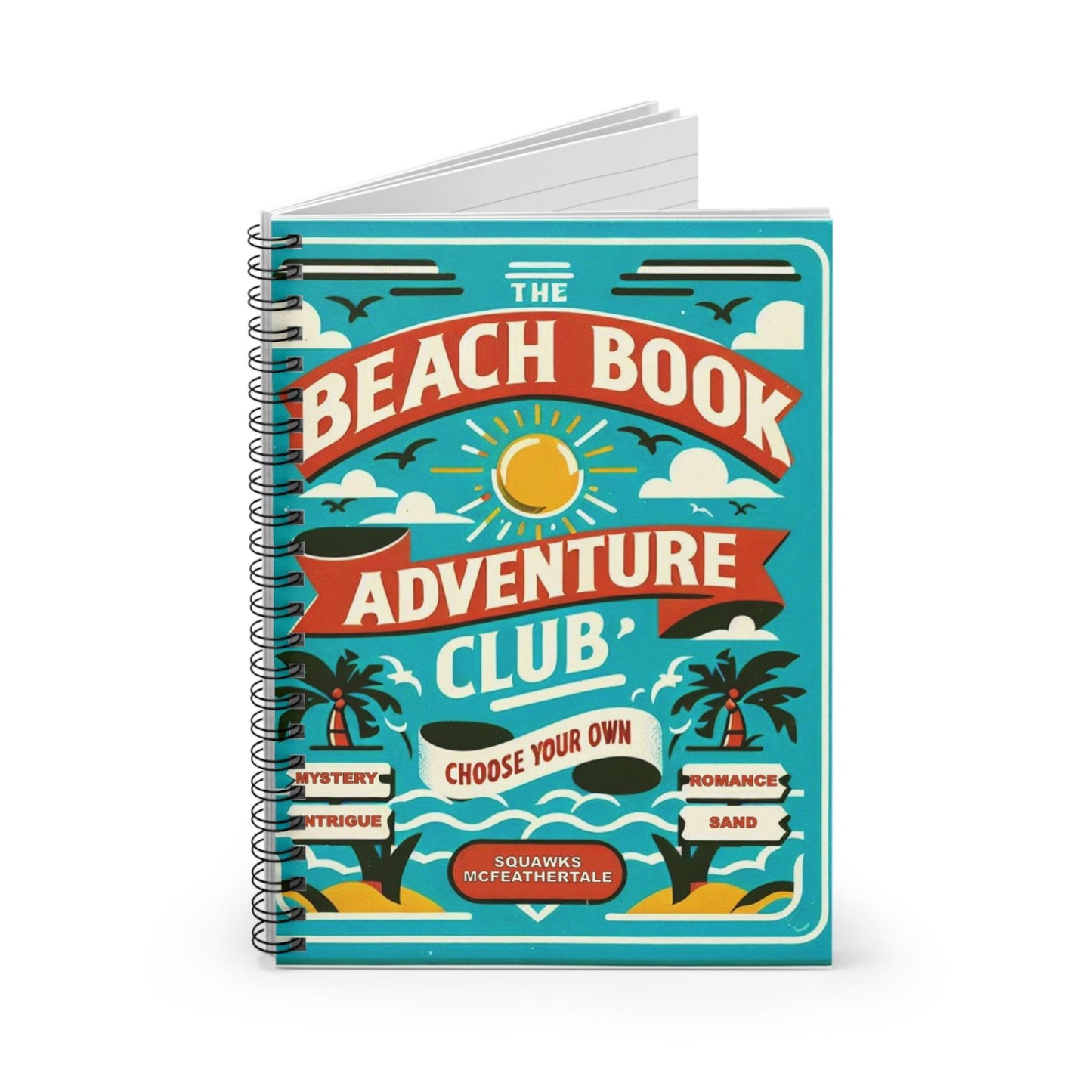 Beach Book Adventure Club Notebook - Captain's Quarters