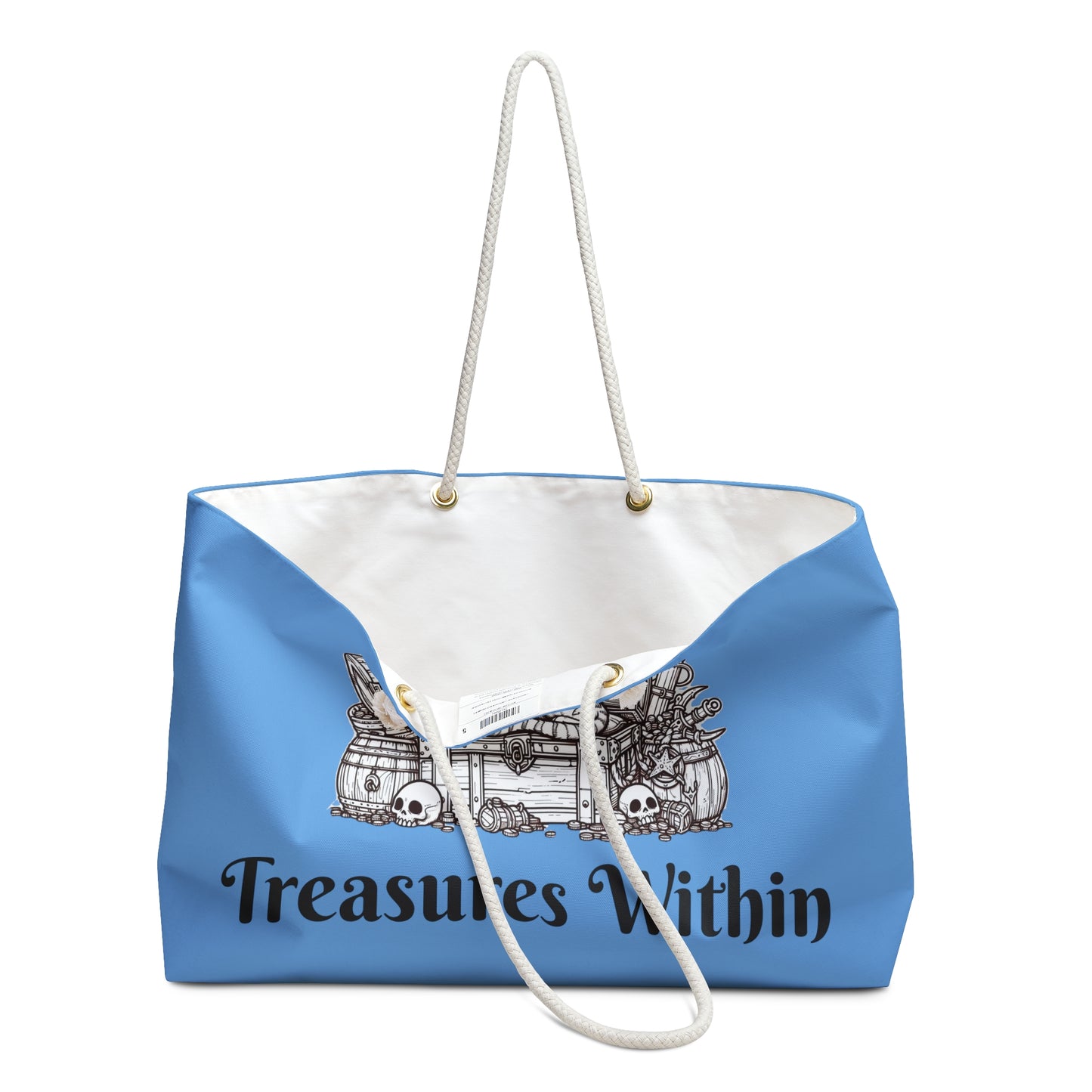 Treasures Within Weekender Tote - Light Blue