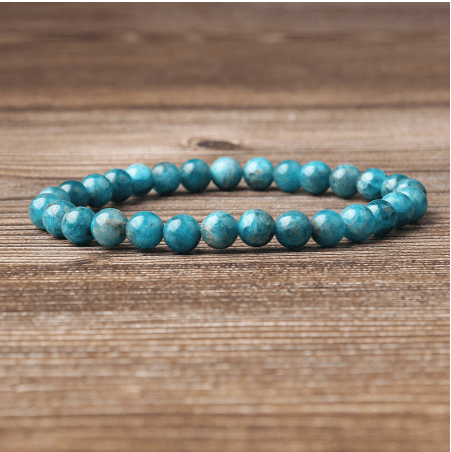 Natural Blue Apatite Bracelet - Captain's Quarters