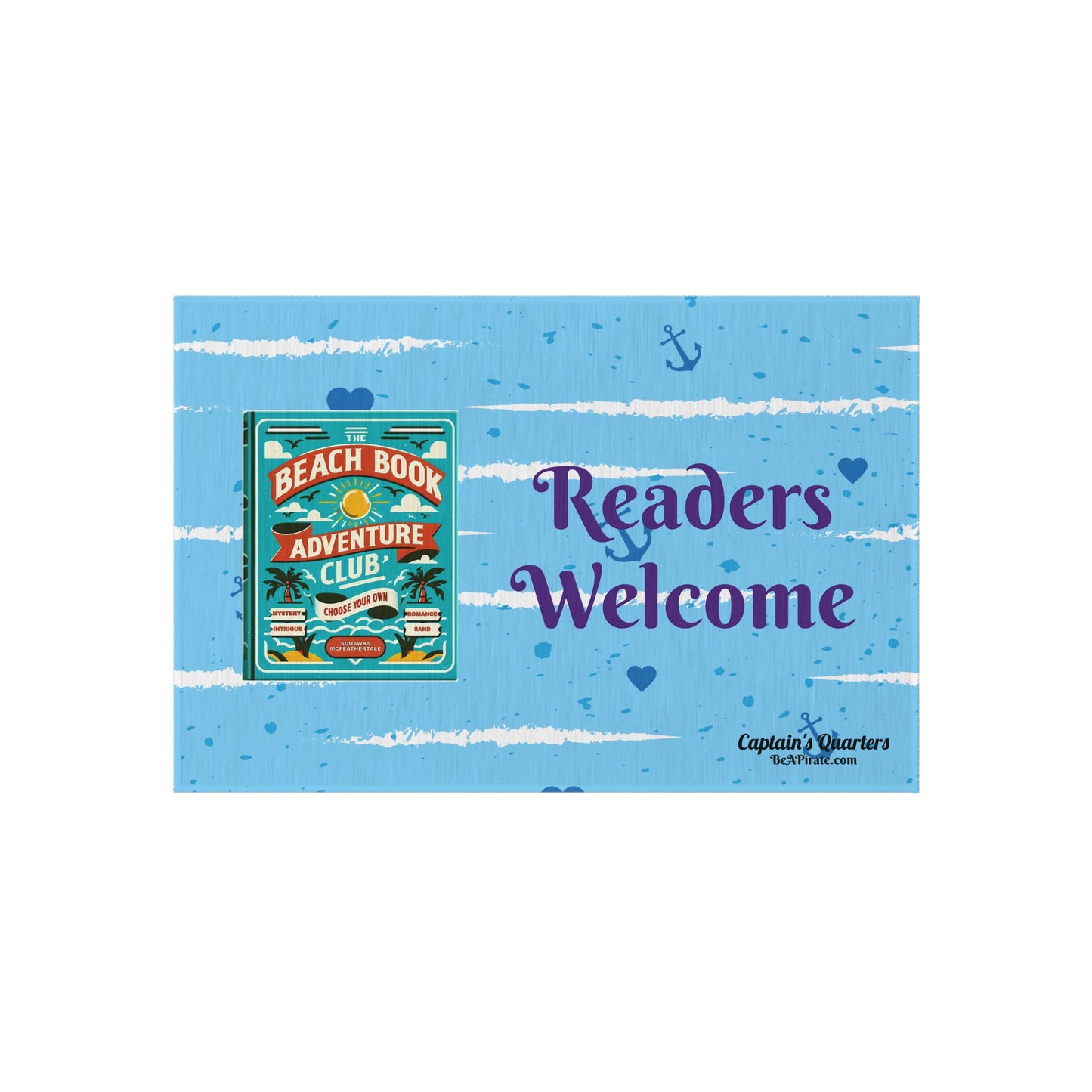 Beach Book Adventure Club Rug